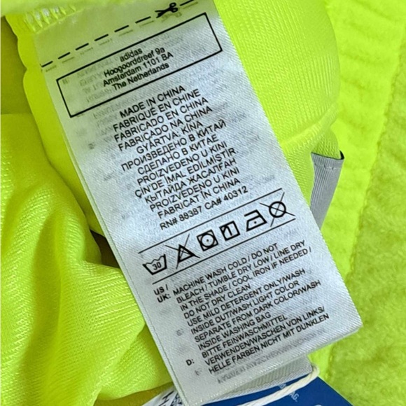 ADIDAS x JEREMY SCOTT WIDE-LEG VELOUR TRACK PANTS - Sz SMALL - Picture 7 of 10